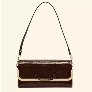 Louis Vuitton Amarante Vernis Leather Rossmore MM